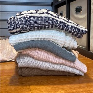 6 sweaters for one cheap price!!